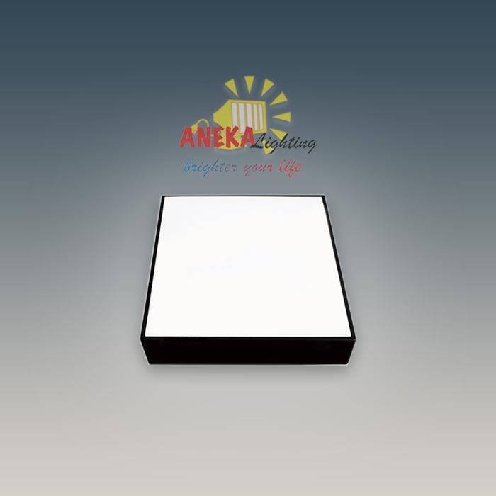 Gambar Downlight Outbow Frameless Minimalis 24W - Kotak Hitam, 3000K / WW dari Aneka Lighting undefined Tokopedia