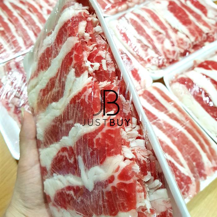 Gambar USA Beef slice Short plate Hot Pot Slices bbq grill yakiniku - 500 gram dari justbuy22 undefined Tokopedia