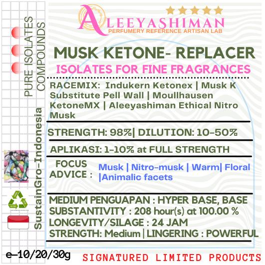 Gambar AleeyaShiman PURE ISOLATES MUSK KETONE REPLACER for FINE FRAGRANCE - 30g dari SustainGro-Indonesia undefined Tokopedia
