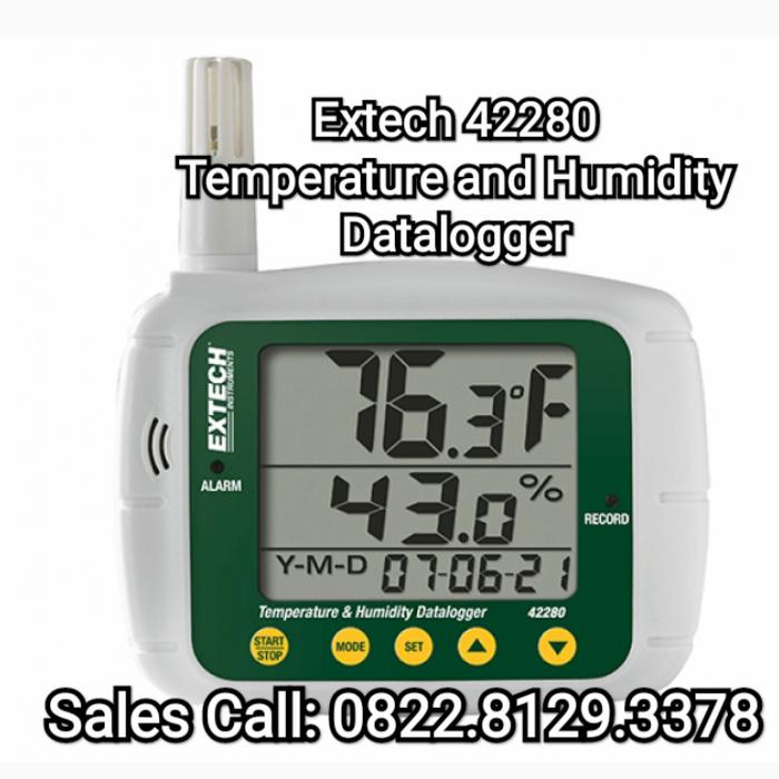 Jual Extech 42280 Temperature and Humidity Datalogger - Jakarta Utara ...