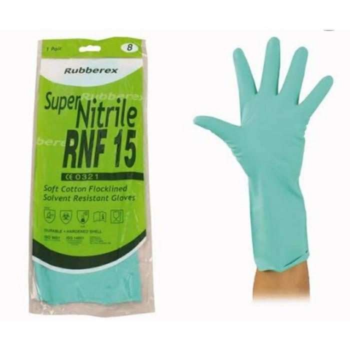 Rubberex Eco Nitrile Gloves Jual Sarung Tangan Karet Kimia Super