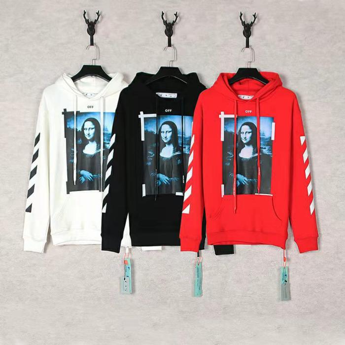 Jual OFFWHITE MONALISA ARROW HOODIE RED (UNAUTHORIZED AUTHENTIC) - Kota  Medan - Eternal Kicks | Tokopedia