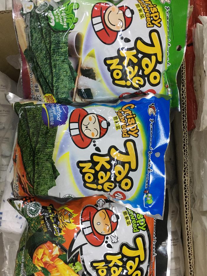 Gambar Tao kae noi snack rumput laut 32gr tersedia 3 dari Mrbenofficial undefined Tokopedia