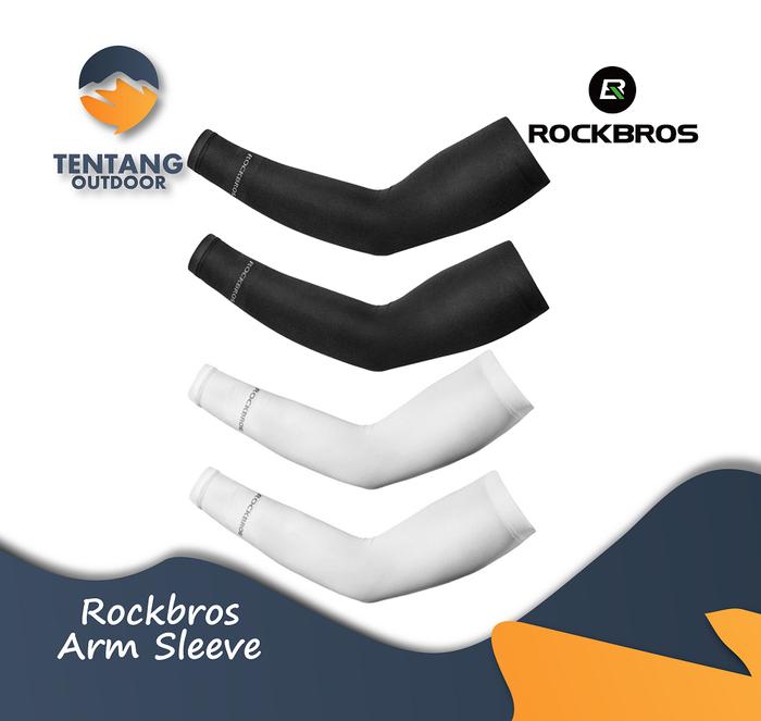 Gambar Arm Sleeve Rockbros XT9002 Manset Tangan Arm Warmers Sun Protection - Putih dari TentangOutdoor undefined Tokopedia