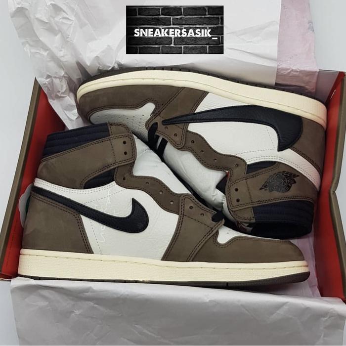 Jual Nike Air Jordan 1 Cactus Travis 