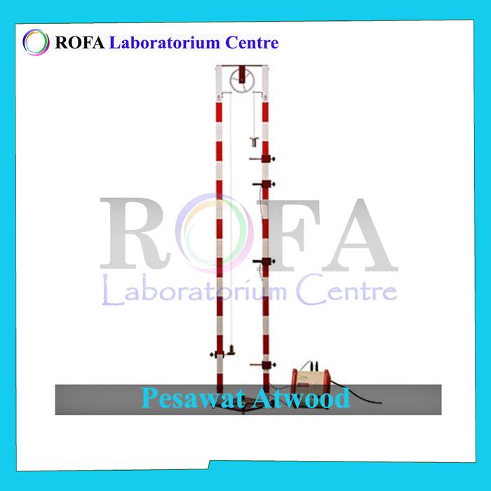 Gambar Pesawat Atwood / Alat Percobaan GLB GLBB / Percepatan Gravitasi Bumi - Hanya Tiang 1,5 dari ROFA Laboratorium Centre undefined Tokopedia