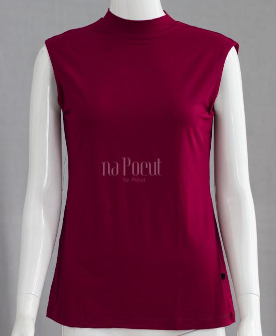Gambar napocut - Sleeveless Rayon - Maroon, XL dari naPocut undefined Tokopedia