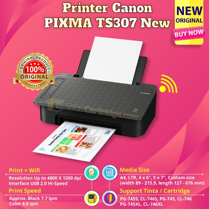Jual Printer Canon PIXMA Ts307 Ts 307 