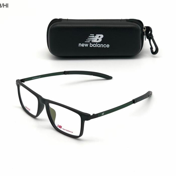 Gambar kacamata sport new balance medium paket lensa Essilor Crizal drive - Hitam dari klinik kacamataQu undefined Tokopedia