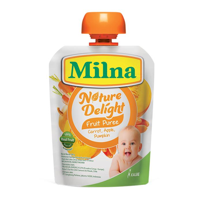 Gambar Milna Nature Delight 80gr Rasa Apple and Peach - Apple Peach dari Ex-Jshop undefined 4 Tokopedia