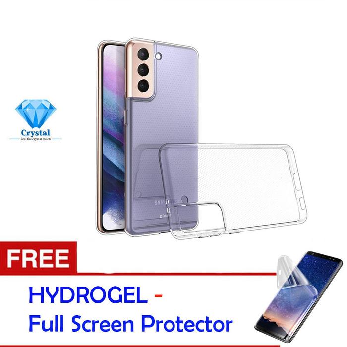 Jual Clear Hard Case for Samsung Galaxy S21 inch Gratis
