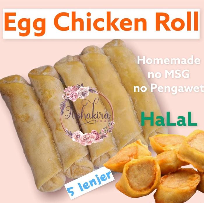Gambar Egg chicken roll Bento Frozen - egg roll 5pcs dari Aishakira Online undefined Tokopedia