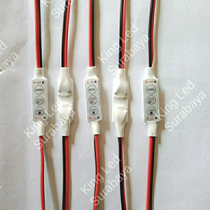 Gambar Controller LED Strip Single Color Mini Modul SMD 2835 5050 3528 Manual dari King LED Surabaya undefined Tokopedia