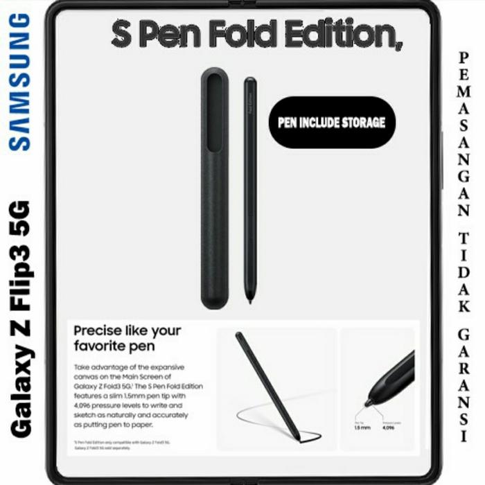 Gambar S Pen Fold Edition - SPen Pro Original Samsung fr Smartphone Tablet PC - Fold Edition dari iStore Gadget Jakarta undefined Tokopedia