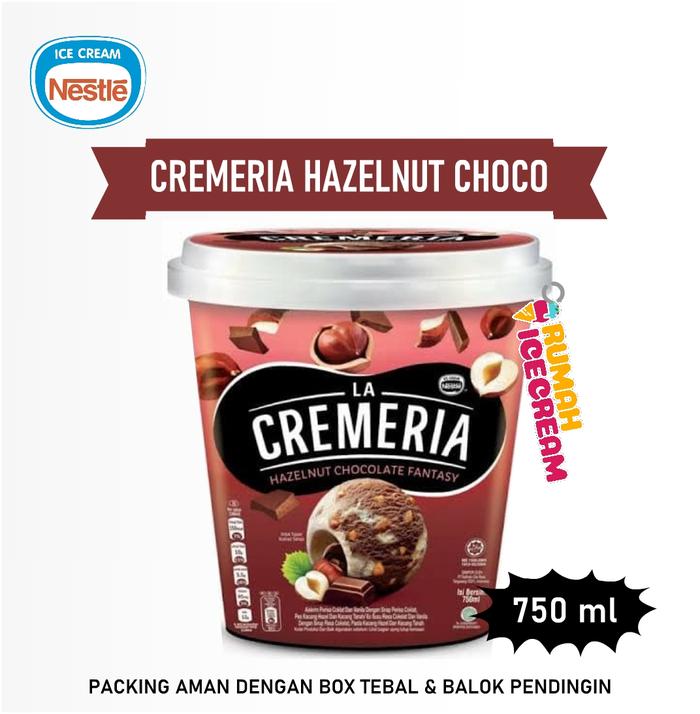 Gambar Ice Cream / Es Krim La Cremeria Nestle - Hazelnut Choco dari Rumah Ice Cream Indonesia undefined Tokopedia
