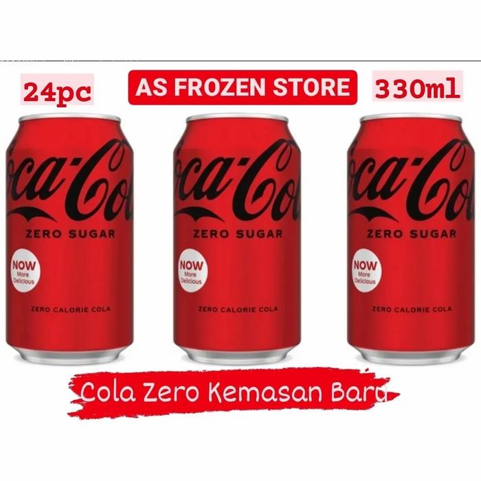 Jual Coca Cola Zero Can 330ml Diet Coke Coca Cola Zero Kaleng 1dus 24pc Jakarta Barat As Frozen Store Tokopedia