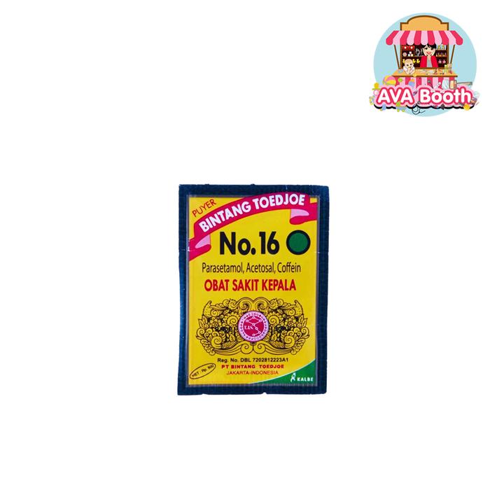 Gambar BINTANG TOEDJOE PUYER / OBAT SAKIT KEPALA dari AVA Booth undefined Tokopedia