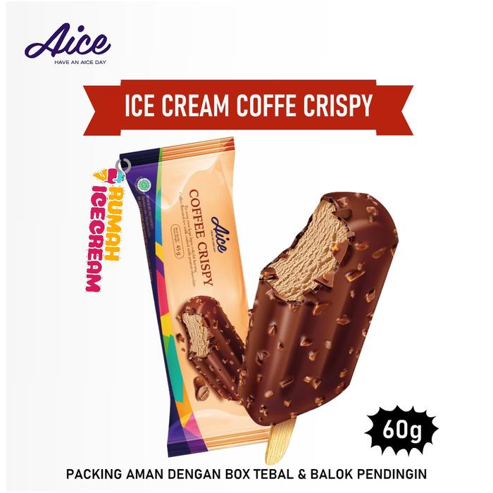 Gambar Ice Cream Crispy Series AICE - Coffee dari Rumah Ice Cream Jakarta undefined Tokopedia