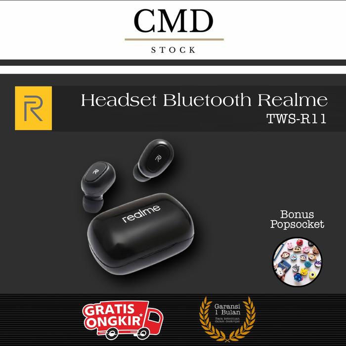 Headset Bluetooth Realme Earbuds Tws R11 Jual HEADSET WIRELESS