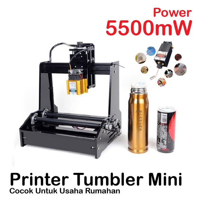 Gambar Printer Tumbler CNC Grafir Silinder 5500mW Engrave Tumbler dari Mellin Jaya undefined Tokopedia
