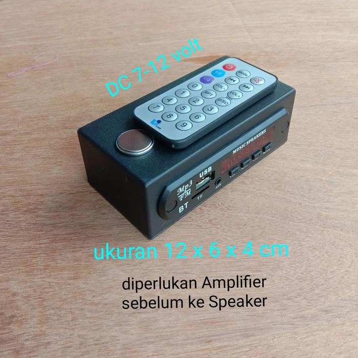 Gambar modul mp3 Bluetooth siap pakai - 12 volt dari violed elektronik undefined Tokopedia
