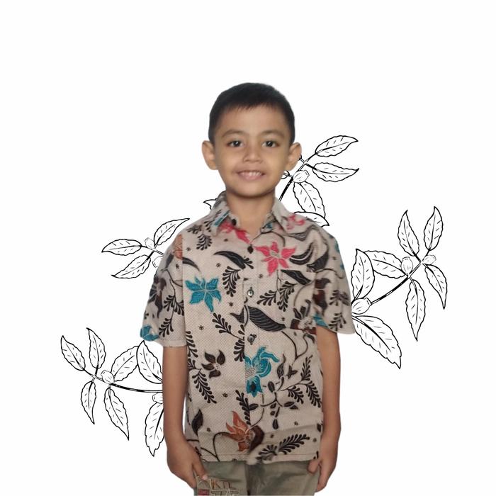 Gambar batik anak laki-laki umur 3,4,5,6,7,8,9,10,11 lengan pendek terlaris - Motif 3, 3-4 tahun dari Arsy Batik Store undefined 5 Tokopedia