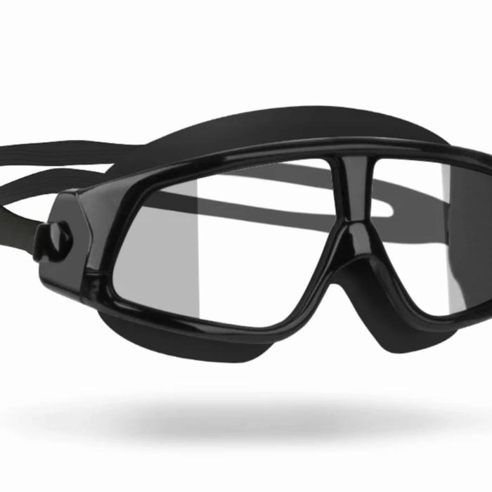 Gambar kacamata renang silikon bingkai besar anti kabut uv profesional silau - Putih dari Grosircc undefined Tokopedia