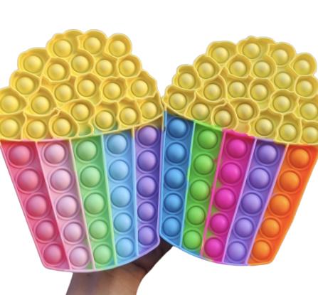 Gambar Puzzle Pop It Push Pop Fidget Bubble Tik Tok Toy - Pop Corn dari Indocom Kuningan undefined Tokopedia