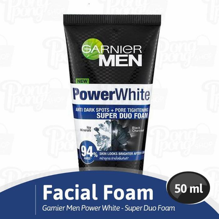 Gambar Garnier Men Facial Foam 100ml - P-W 50ml dari Shelenna Shop undefined 5 Tokopedia