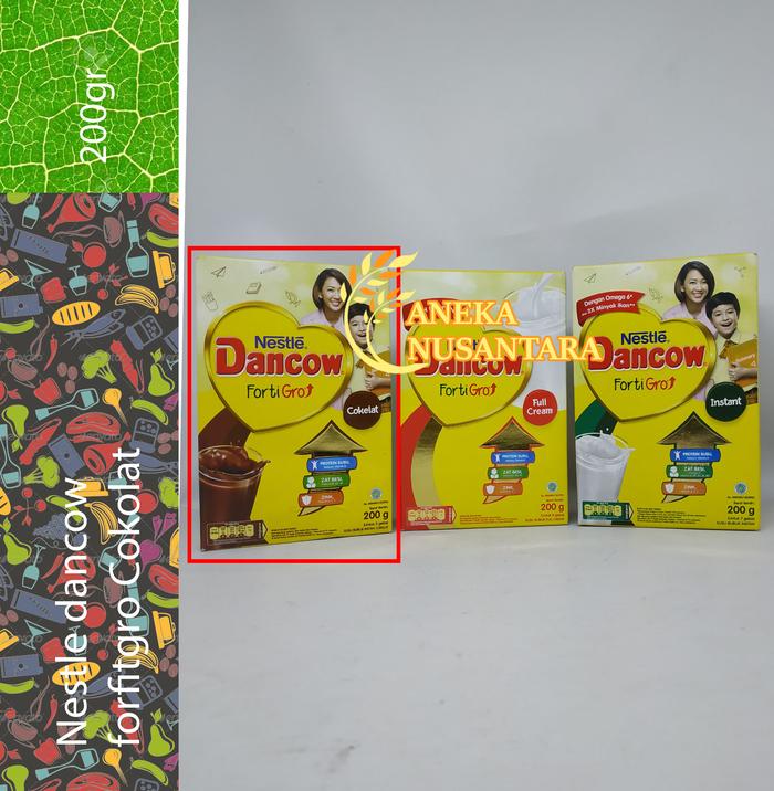 Gambar Nestle Dancow Fortigro Susu Bubuk 200g - Instan dari Aneka Nusantara Market undefined 4 Tokopedia