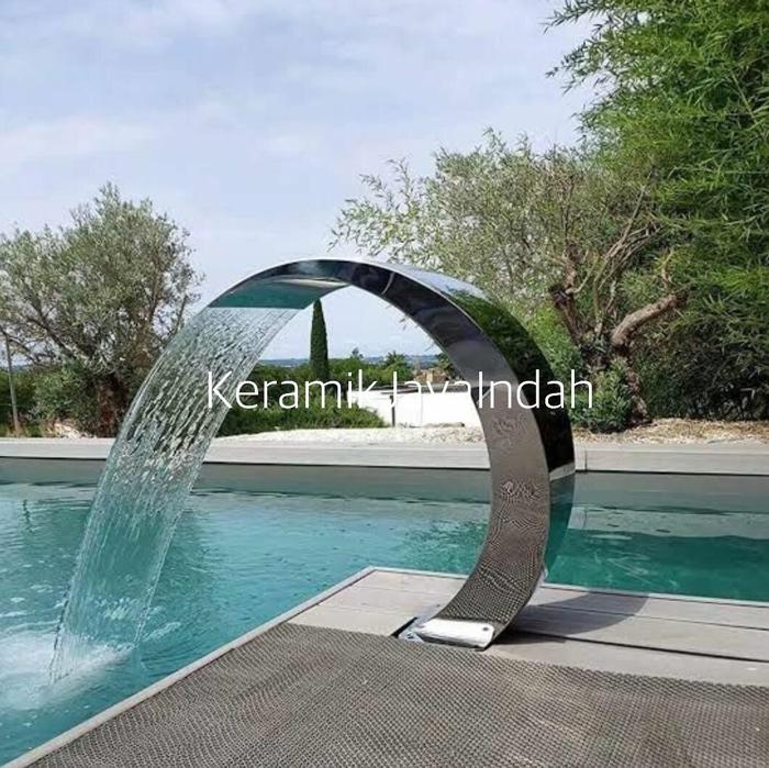 Jual AIR MANCUR KOLAM RENANG MINIMALIS PANCURAN STAINLESS Kota