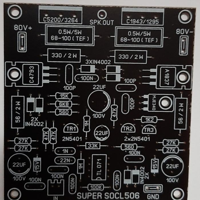 Gambar pcb socl 506 - Hitam dari tulus elektronik undefined Tokopedia