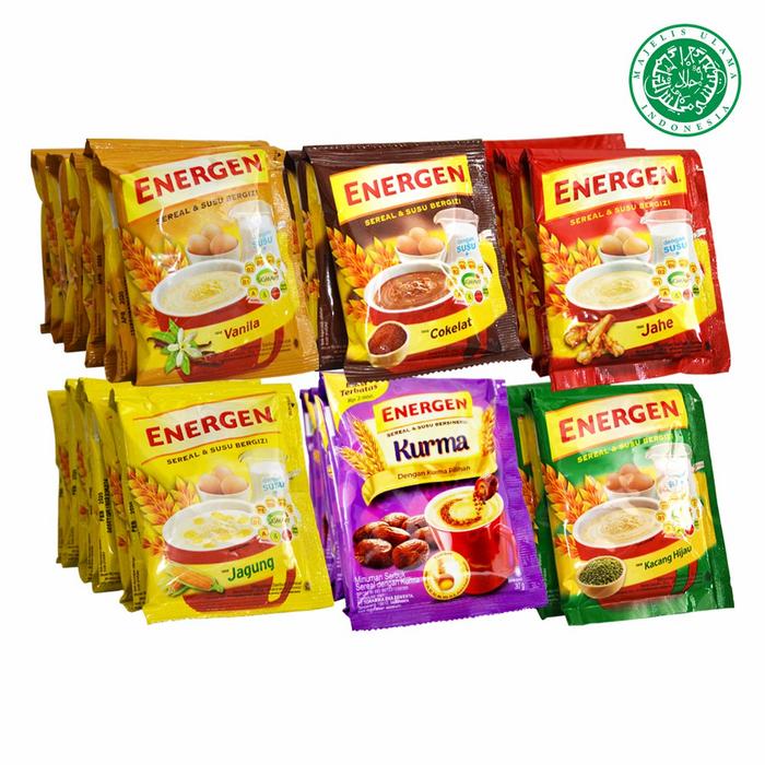 Gambar Energen All Variant Renceng 10x29 gram - Vanila dari Tanzz Shop undefined Tokopedia