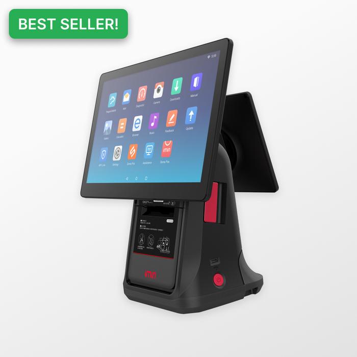 Gambar Android POS Machine Desktop Mesin Kasir iMin D4 504 Dengan printer dari iMin Indonesia undefined Tokopedia