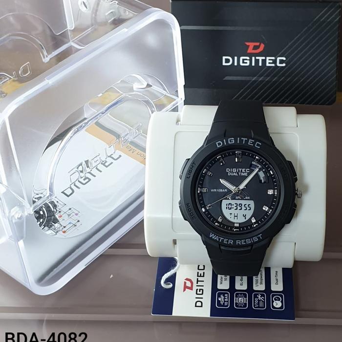 Gambar Jam Tangan Sport Water Original Digitec BDA 4082 Dobel Time - Hitam dari italy watch undefined Tokopedia