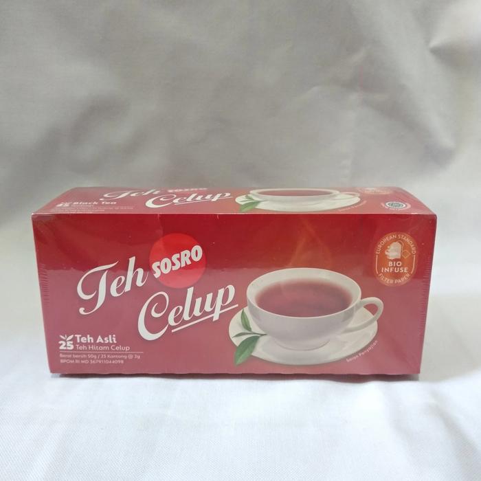 Gambar Teh Celup Sariwangi Sosro isi 25 kantong - Sosro 25's dari Sheron_shop undefined Tokopedia