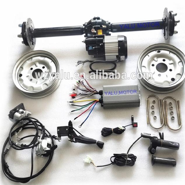 Gambar Fullset Kit Mesin Elektrik Gardan Motor Listrik Brushless BLDC 750W - 800W tanpa velg dari Indomotor EV undefined Tokopedia