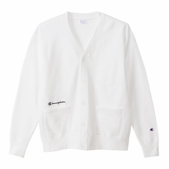 small white cardigan