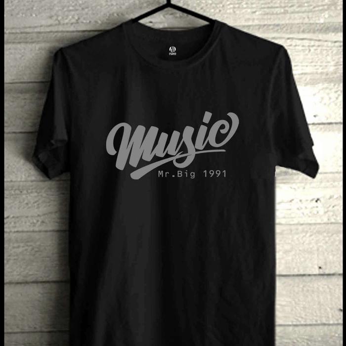 Gambar Kaos Band MR BIG Baju distro Murah Pria Wanita Clothing Original - Hitam, L dari T shirt - Kaos Clothing Original undefined Tokopedia