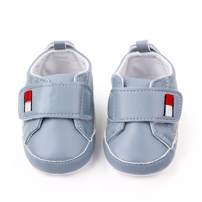 Gambar SEPATU NEWBORN UNISEX ANAK BARU LAHIR SINTETIS PWR1 - Biru Muda, 11 dari syalu undefined Tokopedia