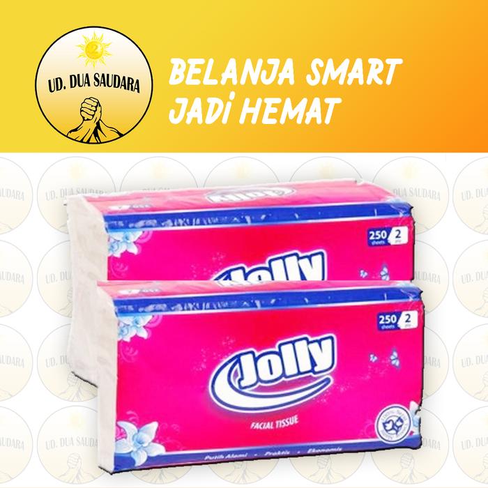 Gambar jolly facial tissue - distributor tissue jolly 2ply 250 sheets - jolly dari UD 2 SAUDARA undefined Tokopedia