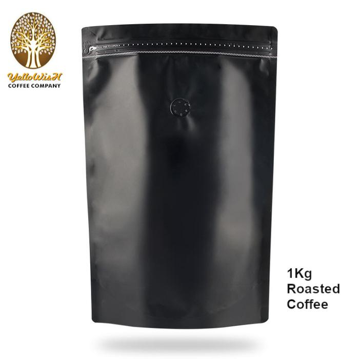 Gambar Coffee Packaging 1kg (Standalone Pouch) - Hitam dari yellowish coffee undefined Tokopedia