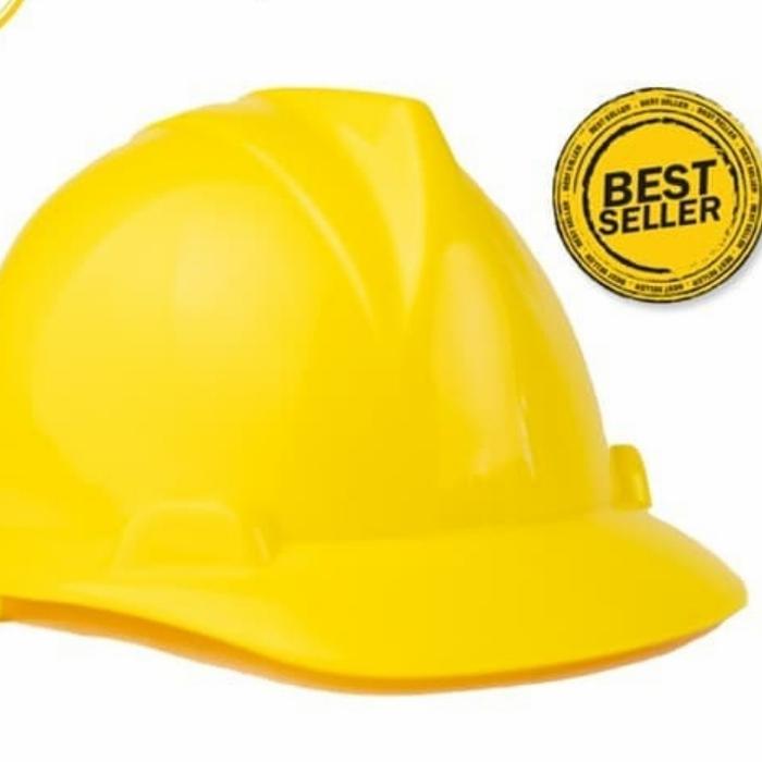 Gambar Helm Proyek SH Topi Proyek Helm Safety SH - Kuning dari Jago Teknik undefined Tokopedia