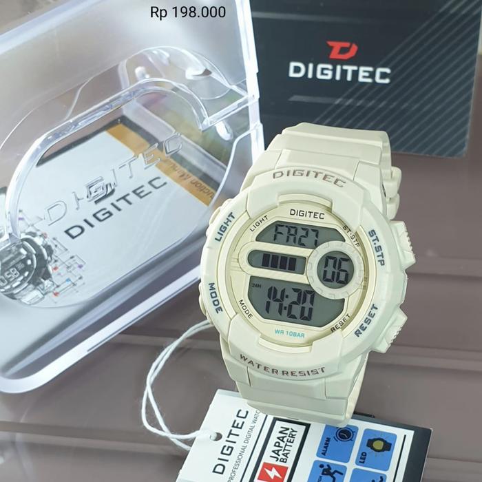 Gambar Jam Tangan Wanita Sport Digital Water Ori Digitec 7120 - Coklat Muda dari italy watch undefined Tokopedia