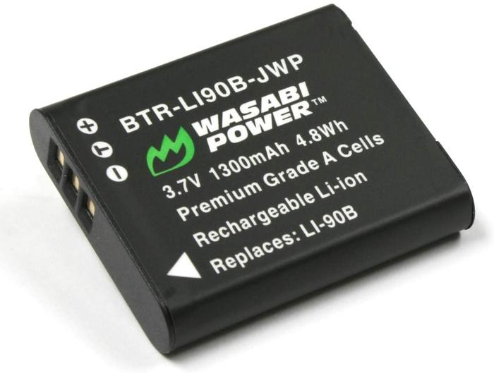 Wasabi Power Baterai for Ricoh DB-110 DB110 GRiii GR III GR3 WG6 G900  Baterai