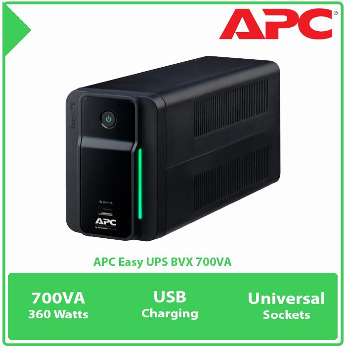 Apc Easy Ups Bvx 700Va, 230V, Avr, Usb Charging, Schuko Sockets – JZCBX