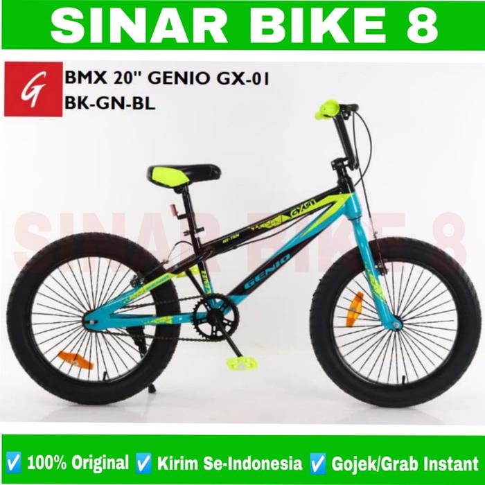 Gambar Sepeda Anak BMX GENIO GX 01 Ukuran 20 Inch - BK-GN-BL dari Toko Sepeda Sinar Bike 8 undefined Tokopedia