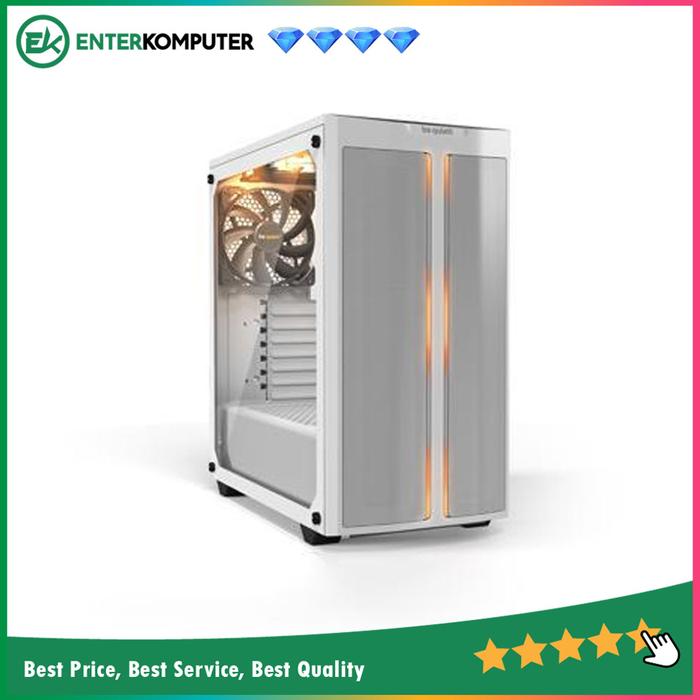 Gambar be quiet! Gaming Case PURE BASE 500DX White With Side Tempered Glass dari Enter Komputer Official undefined Tokopedia