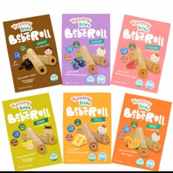 Gambar Yummy Bites Beberoll 40gr - Snack Bayi - Cheese dari MG DUA Babyshop undefined Tokopedia