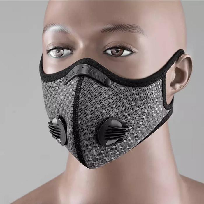 Gambar Rockbros Masker Sport Sepeda Lari Face Mask Original olahraga jogging - grey polos dari kairos-olshop undefined Tokopedia